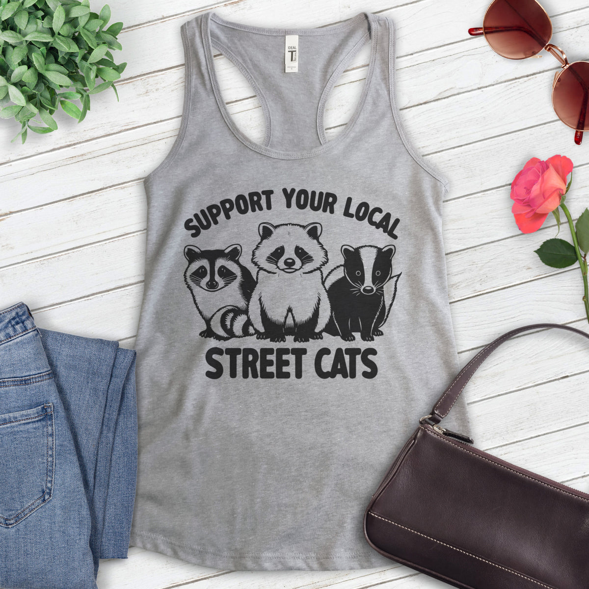 Support Your Local Street Cats Tank Top