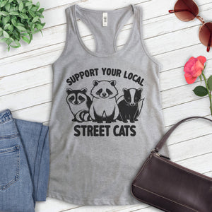 Support Your Local Street Cats Tank Top