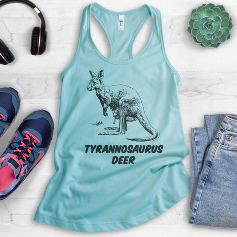 Tyrannosaurus Deer Tank Top