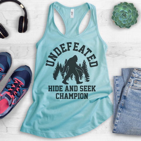 Undefeated Hide and Seek Champion Tank Top