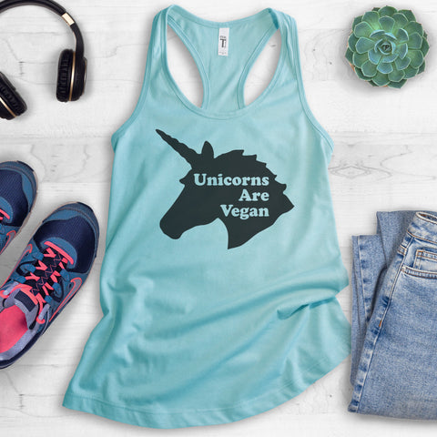 Unicorns Are Vegan Tank Top
