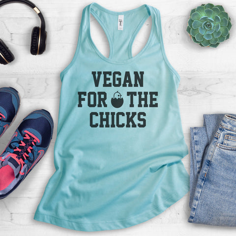 Vegan For The Chicks Tank Top