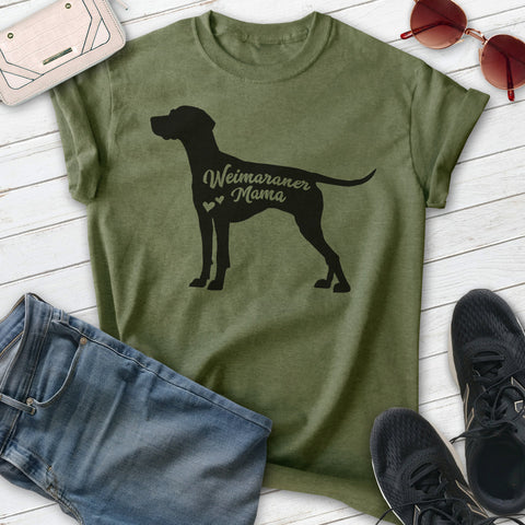 Weimaraner Mama T-shirt