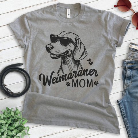 Weimaraner Mom T-shirt