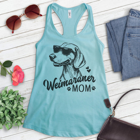 Weimaraner Mom Tank Top