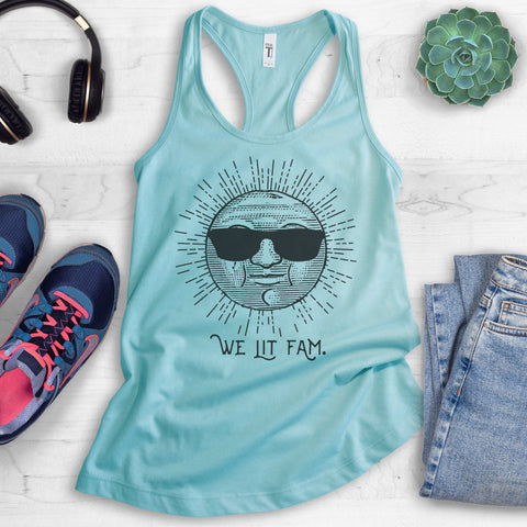 We Lit Fam Tank Top