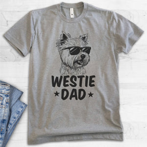 Westie Dad T-shirt