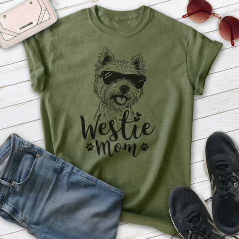 Westie Mom T-shirt