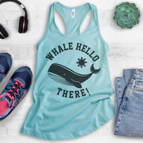 Whale Hello There! Tank Top