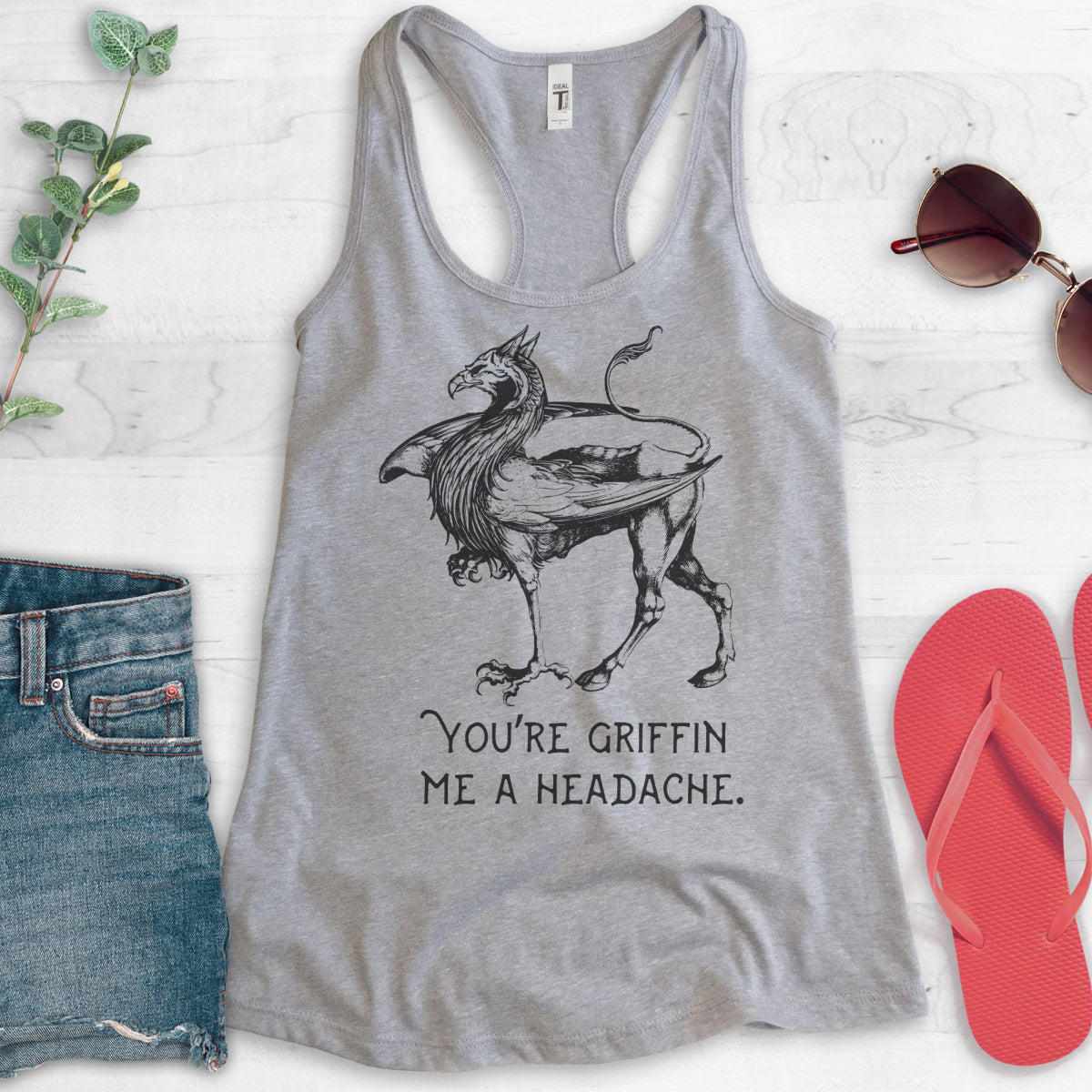 You're Griffin Me A Headache Tank Top