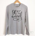 90% Angel Long Sleeve T-shirt