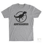 Auntasaurus Heather Gray Unisex T-shirt