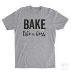 Bake Like A Boss Heather Gray Unisex T-shirt