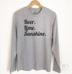 Beer Lime Sunshine Long Sleeve T-shirt