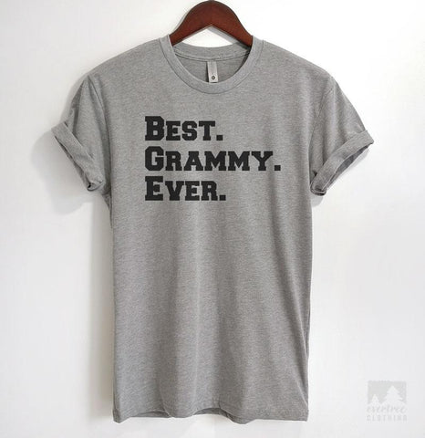 Best Grammy Ever Heather Gray Unisex T-shirt