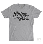 Chica Loca Heather Gray Unisex T-shirt