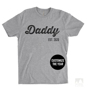 Daddy Est. 2020 (Customize Any Year) T-shirt, Hoodie, Sweatshirt