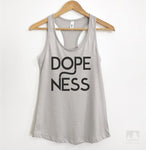 Dopeness Silver Gray Tank Top
