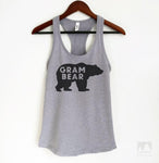 Gram Bear Heather Gray Tank Top