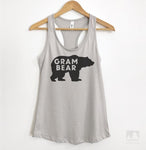 Gram Bear Silver Gray Tank Top