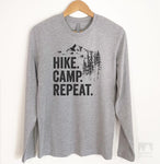Hike Camp Repeat Long Sleeve T-shirt