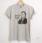 Let It Gogh Silk Gray Unisex T-shirt
