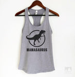 Mamasaurus Heather Gray Tank Top