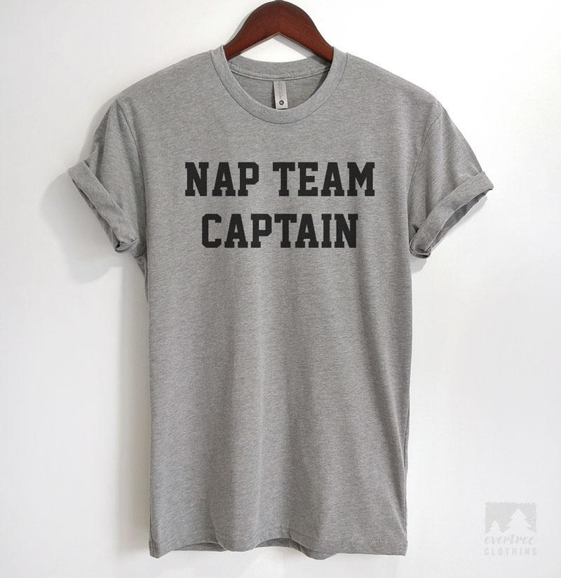 Nap Team Captain Heather Gray Unisex T-shirt