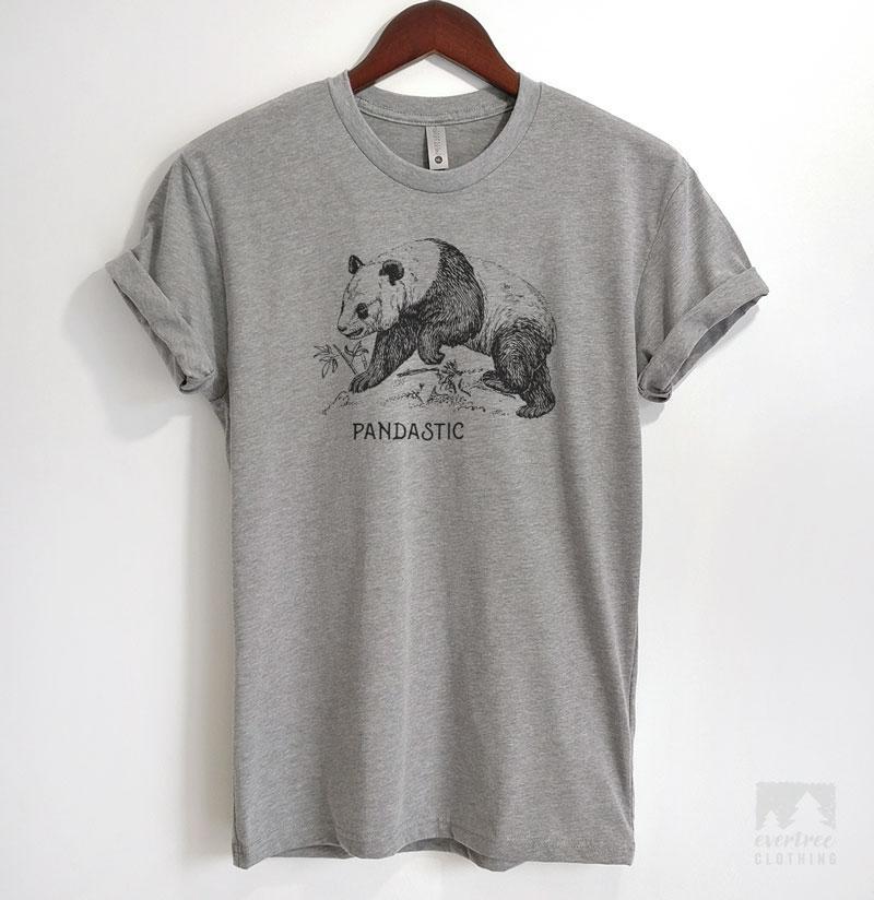 Pandastic Heather Gray Unisex T-shirt