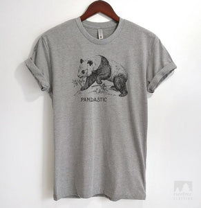 Pandastic Heather Gray Unisex T-shirt