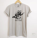Racc & Roll Silk Gray Unisex T-shirt