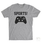 Sports! Game Controller Heather Gray Unisex T-shirt