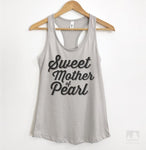 Sweet Mother Of Pearl Silver Gray Tank Top