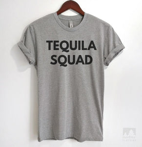 Tequila Squad Heather Gray Unisex T-shirt