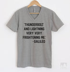 'Thunderbolt And Lightning Very Very Frightening Me.' - Galileo T-shirt, Tank Top, Hoodie, Sweatshirt