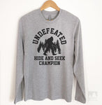 Undefeated Hide and Seek Champion Long Sleeve T-shirt
