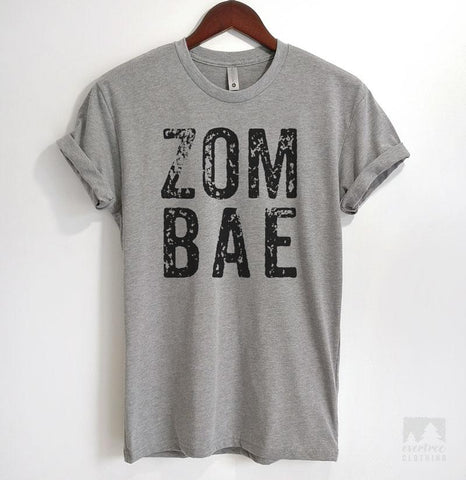 Zombae Heather Gray Unisex T-shirt